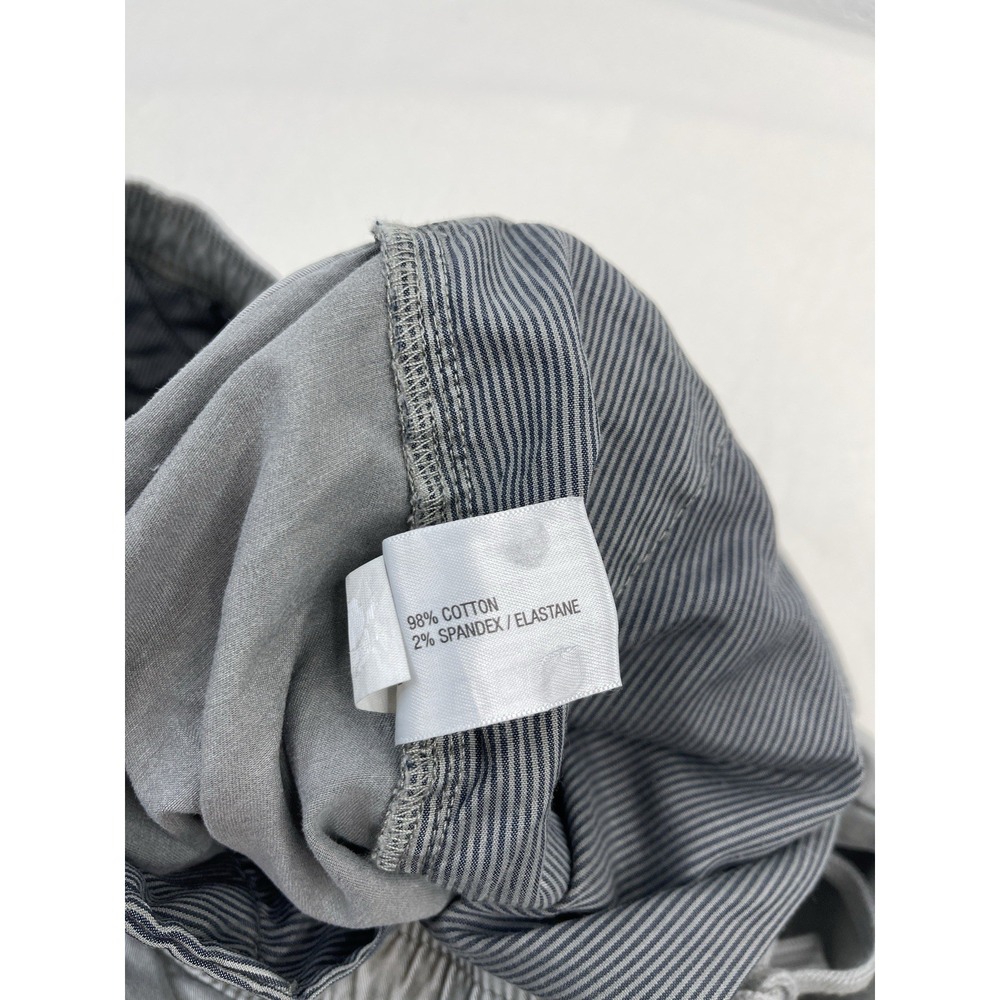 Orvis Men's Shorts Grey Chino Elastic Waist Drawstring XL Hiking Outdoor Pockets - Picture 3 of 9